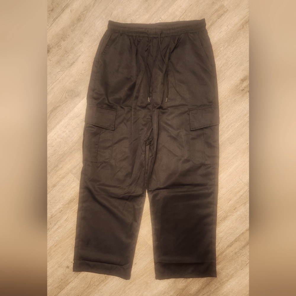 Men's Black Cargo Pants